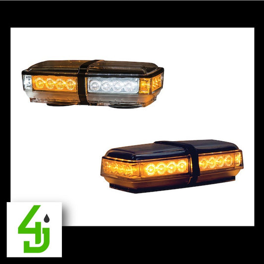 11 inch Rectangular LED Mini Light Bar Amber and Clear 8891052 image 0