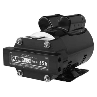 80064 Pumptec Pump Motor Set, 356U-190/M44, 120/230V, BUNA, M-Valve, 4 ...